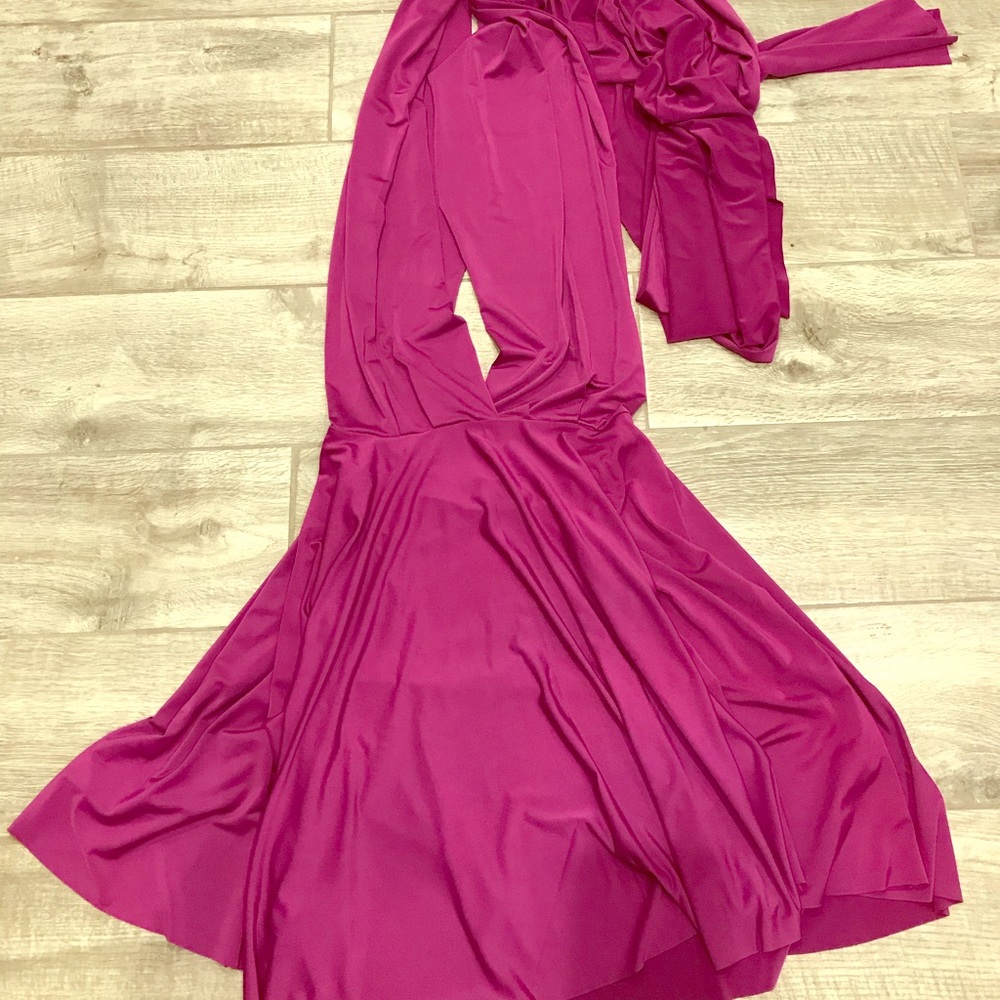 Henkaa Sakura Mini Convertible Dress - Magenta